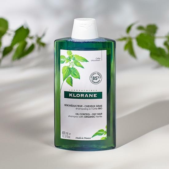 Klorane Nettle No Sebum Shampoo 400mL (polar scalp) – image 1 of 3