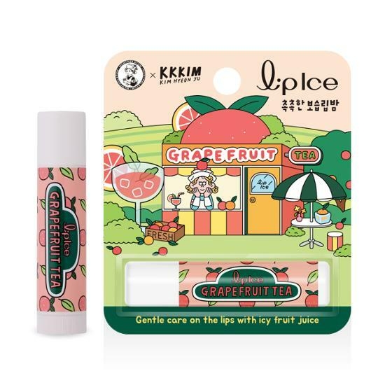 Mentholatum Lip Ice Lip Balm Grape Fruit Tea 3.5g – image 2 of 2