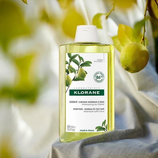 Klorane Citrus Shampoo Duo (400ml*2) (oily scalp & dried hair) – image 2 of 6