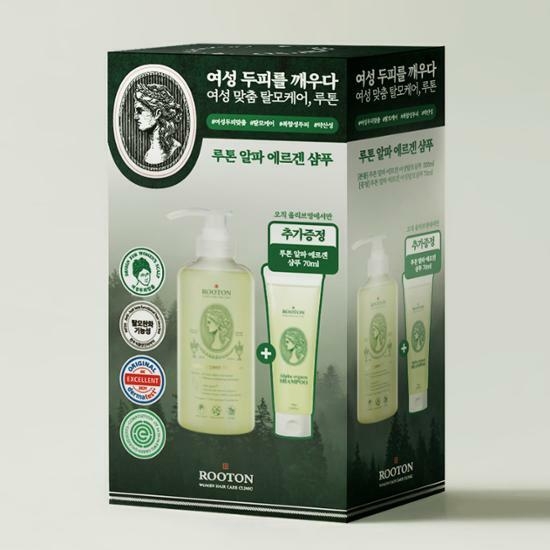 Rooton Alpha Erguen Shampoo 500mL+70mL – image 2 of 2