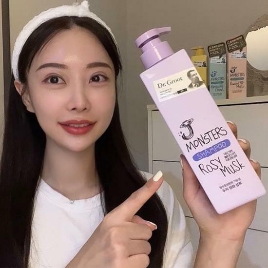 Dr. Groot J Monsters Shampoo Posy Musk 400+75ml (oily scalp deep cleansing) – image 1 of 3
