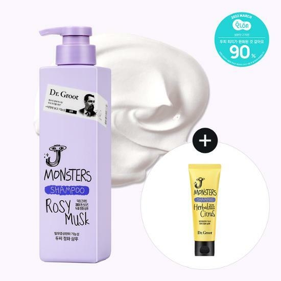 Dr. Groot J Monsters Shampoo Posy Musk 400+75ml (oily scalp deep cleansing) – image 3 of 3