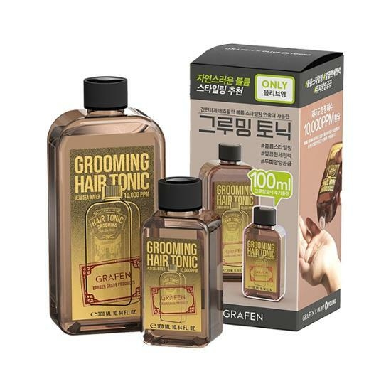 grafen Jeju Sea Water Grooming Hair Tonic 300ml+100ml