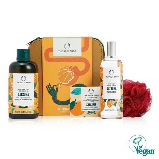 The Body Shop Satsuma Body Care Set (Shower Gel 250ml+Body Mist 100ml+Soap 100g+Shower Ball) – image 2 of 2