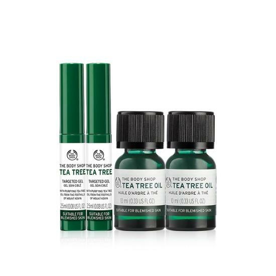 The Body Shop Tea Tree Oil Duo (Oil 10ml*2+Gel 2.5ml*2) – image 1 of 2