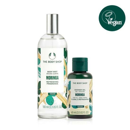 The Body Shop Moringa Body Mist 100ml Special Set (+Shower Gel 60ml) – image 2 of 3