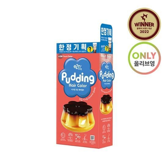 eZn Pudding Hair Color 6.45BB Peach Beige Limited Planning 70ml/70ml – image 3 of 4