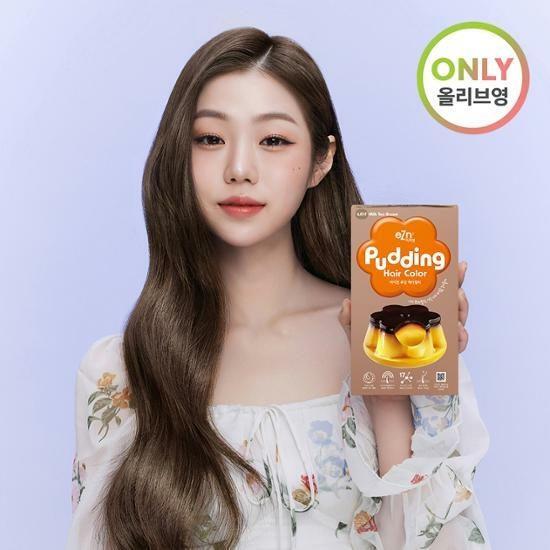 eZn Pudding Hair Color 6.01F Milk Tea Brown Limited Planning 70ml/70ml – image 2 of 4