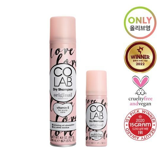 COLAB Dry Shampoo Original 200ml+50ml – image 2 of 3