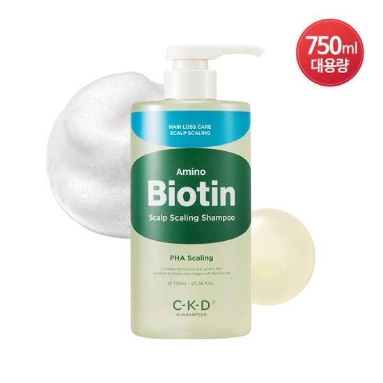 CKD Amino Biotin Scalp Scaling Shampoo 750ml