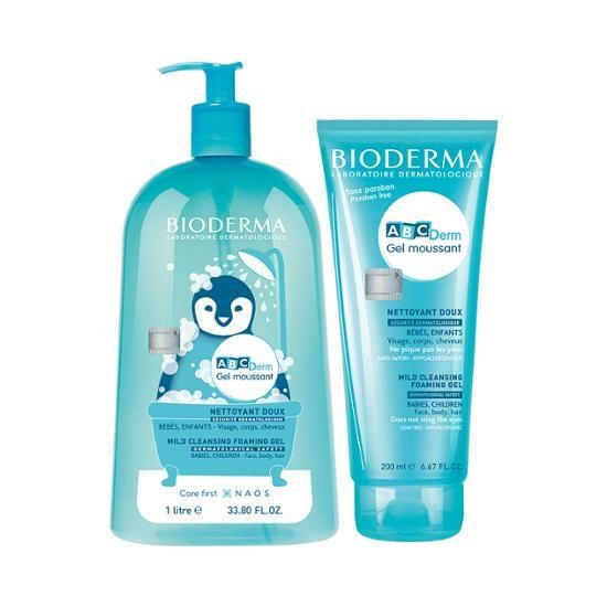 BIODERMA ABC Derm Gel Moussant 1L+200ml – image 2 of 4
