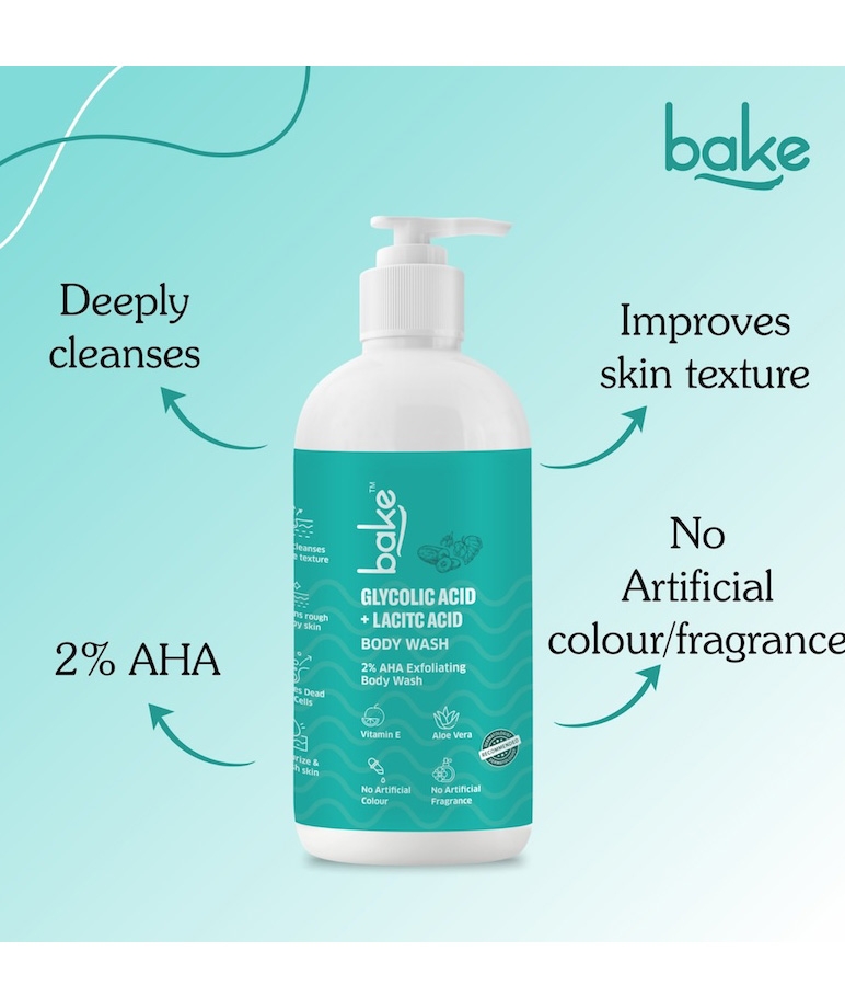 BAKE 2% AHA Exfoliating Body Wash & 5% AHA Body Lotion SPF 30 PA+++ – image 7 of 9