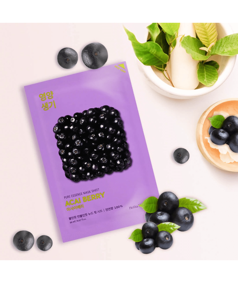 Holika Holika Pure Essence Mask Sheet Acai berry