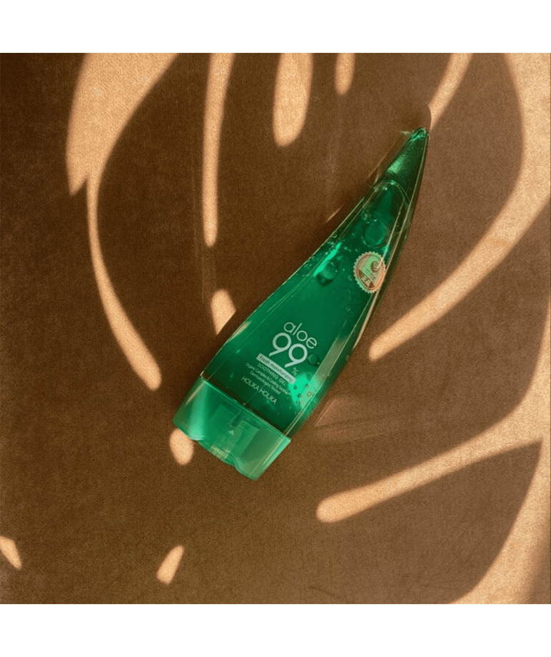 Holika Holika Aloe 99% Soothing Gel 55 ml aloe vera gel bottle front