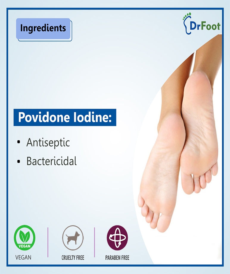 Dr Foot Antibacterial & Antiseptic Foot Powder– 100gm – image 5 of 5