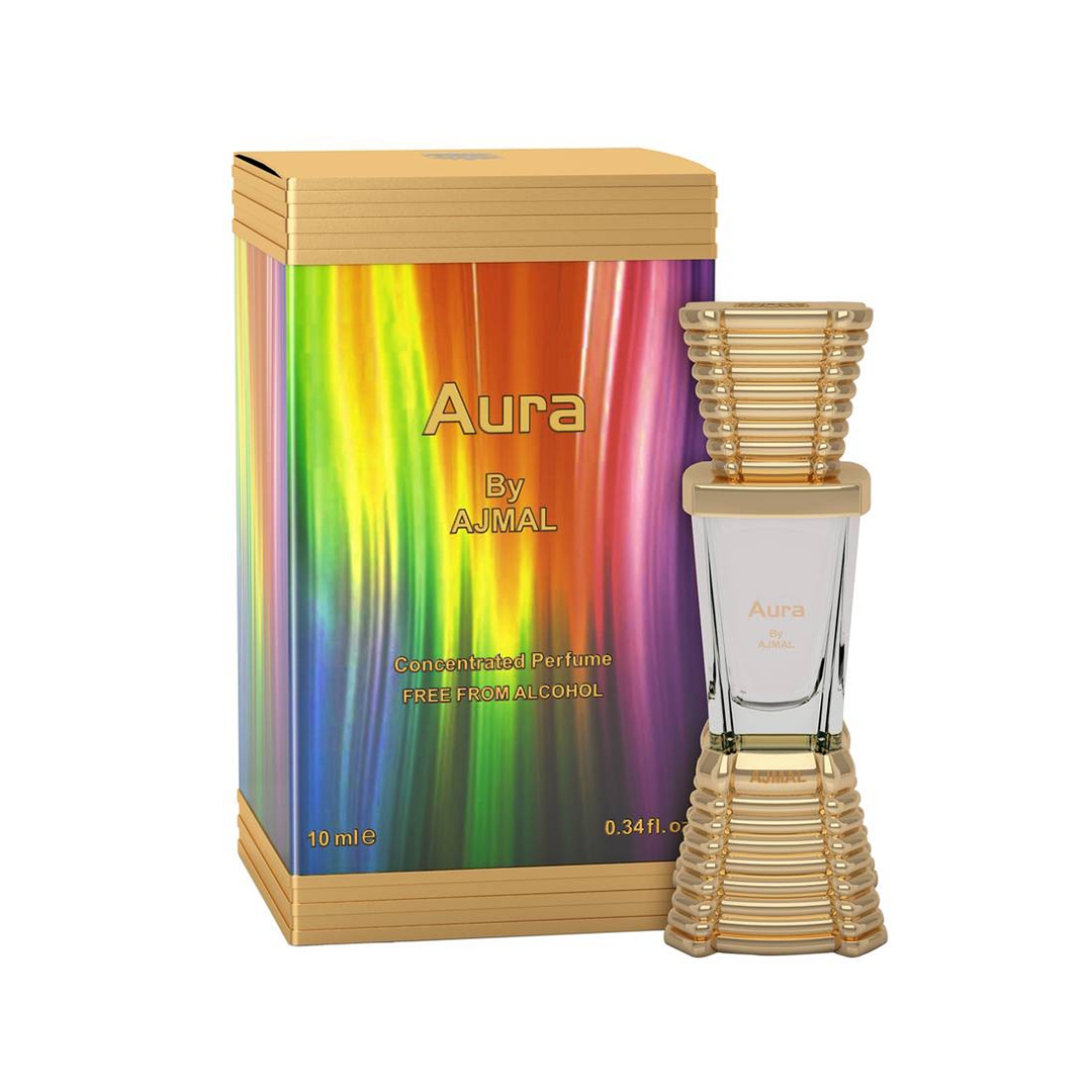 Ajmal Aura Concentrated Floral Perfume Free From Alcohol 10Ml For Women