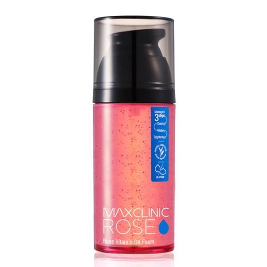 MAXCLINIC Rose Vitamin Brightening Oil Foam 110g