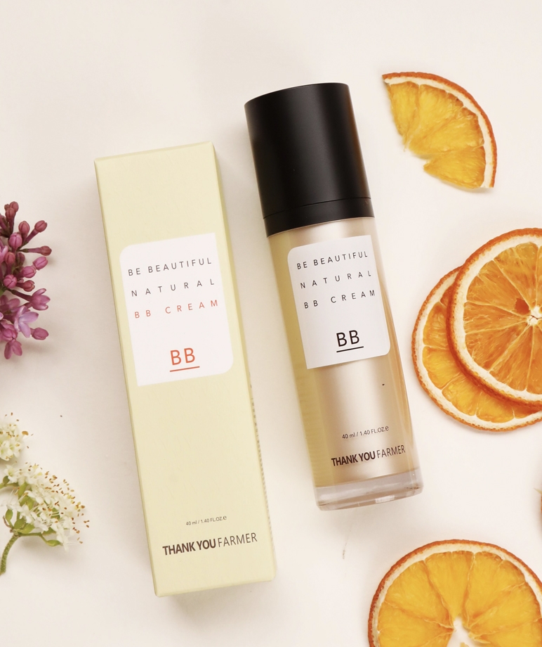 Thank You Farmer Be Beautiful Natural BB Cream 40ml bottle with outer box