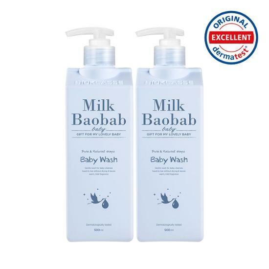 Milk Baobab Baby Wash Duo (500ml+500ml)