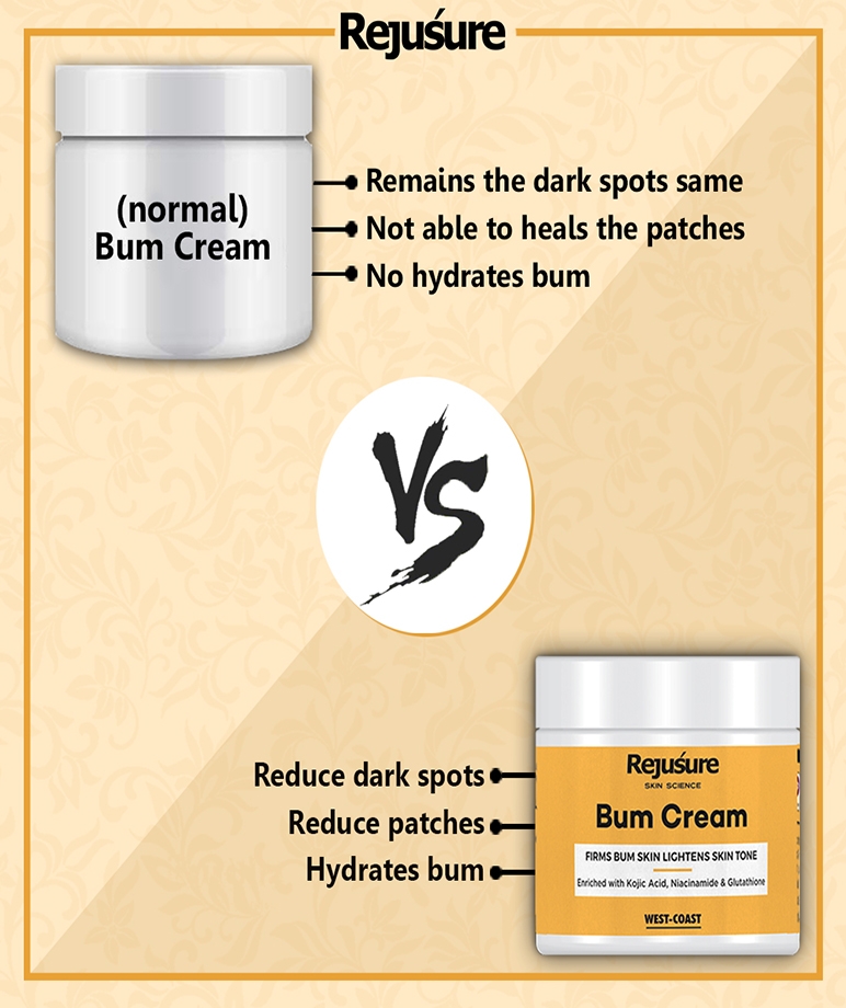 Rejusure Bum Cream – Firms Bum Skin Lightens Skin Tone – 50 gm – image 3 of 6