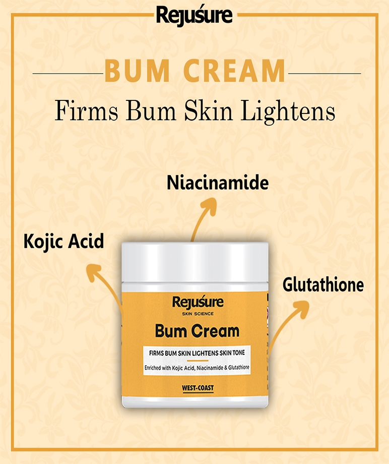 Rejusure Bum Cream – Firms Bum Skin Lightens Skin Tone – 50 gm – image 6 of 6