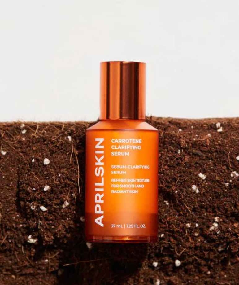 APRILSKIN Carrotene Clarifying Serum sebum-clarifying serum bottle front label