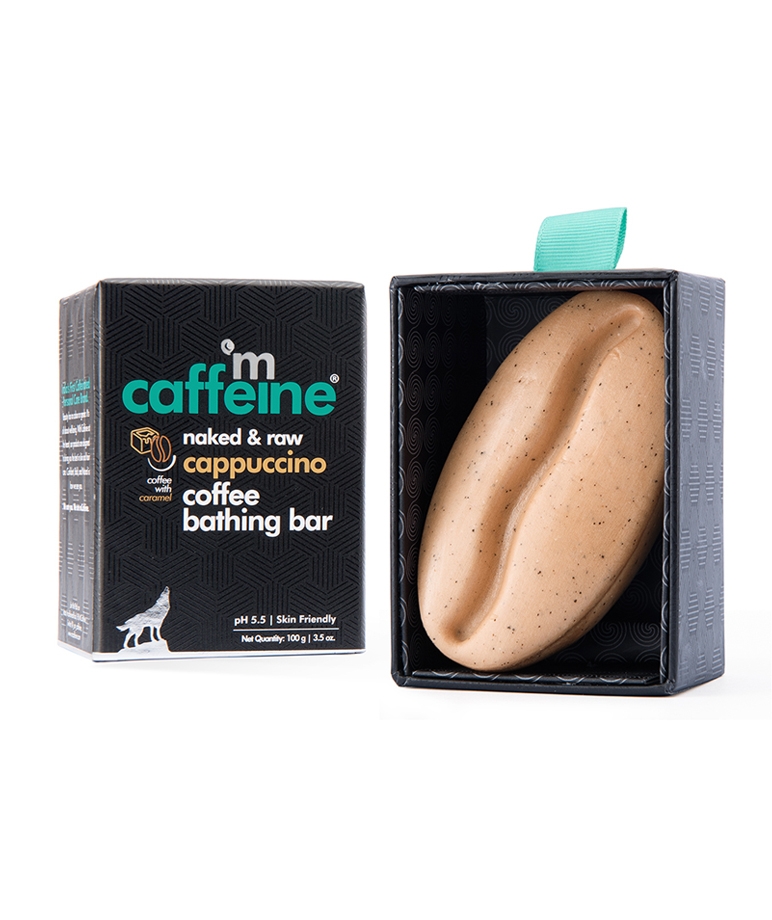 mCaffeine Cappuccino Coffee Bathing Bar (Pack of 2) - 100 gm – image 5 of 8