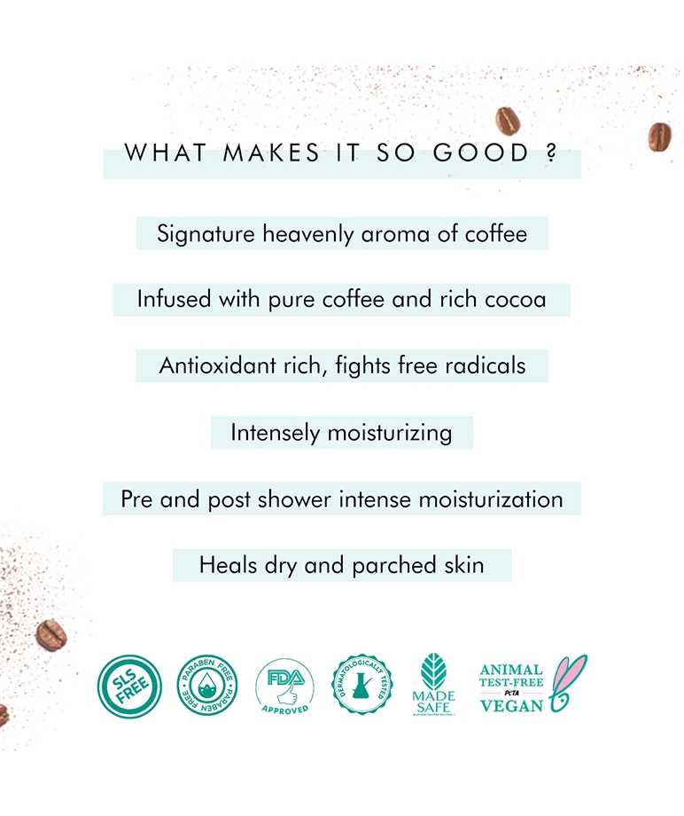 mCaffeine Coffee-Choco Intense Moisturization Set - Pre & Post Shower - 350 gm – image 5 of 6