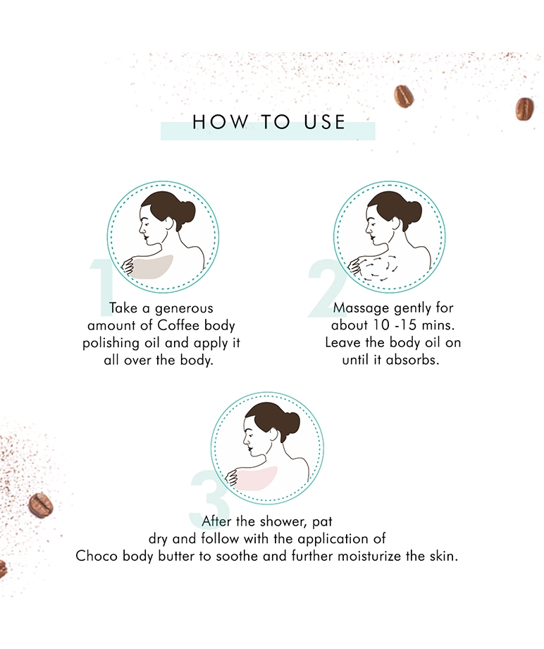 mCaffeine Coffee-Choco Intense Moisturization Set - Pre & Post Shower - 350 gm – image 4 of 6