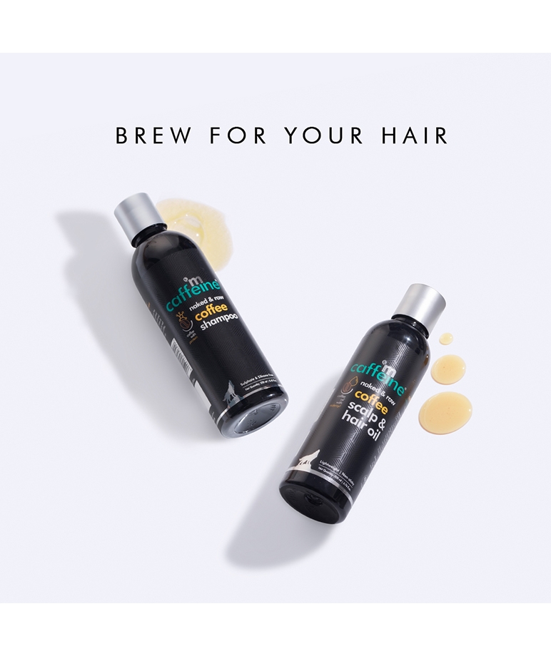 mCaffeine Must-have Coffee Hair Care Kit for Hair Fall Control & Hair Growth - Shampoo & Hair Oil - 450 ml – image 7 of 8