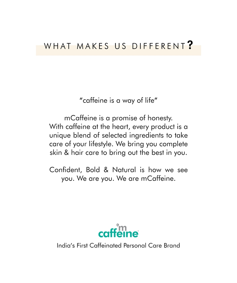 mCaffeine Must-have Coffee Hair Care Kit for Hair Fall Control & Hair Growth - Shampoo & Hair Oil - 450 ml – image 8 of 8