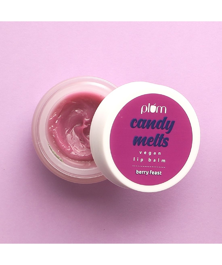 Plum Candy Melts Vegan Lip Balm | Berry Feast - 12 gm – image 2 of 7