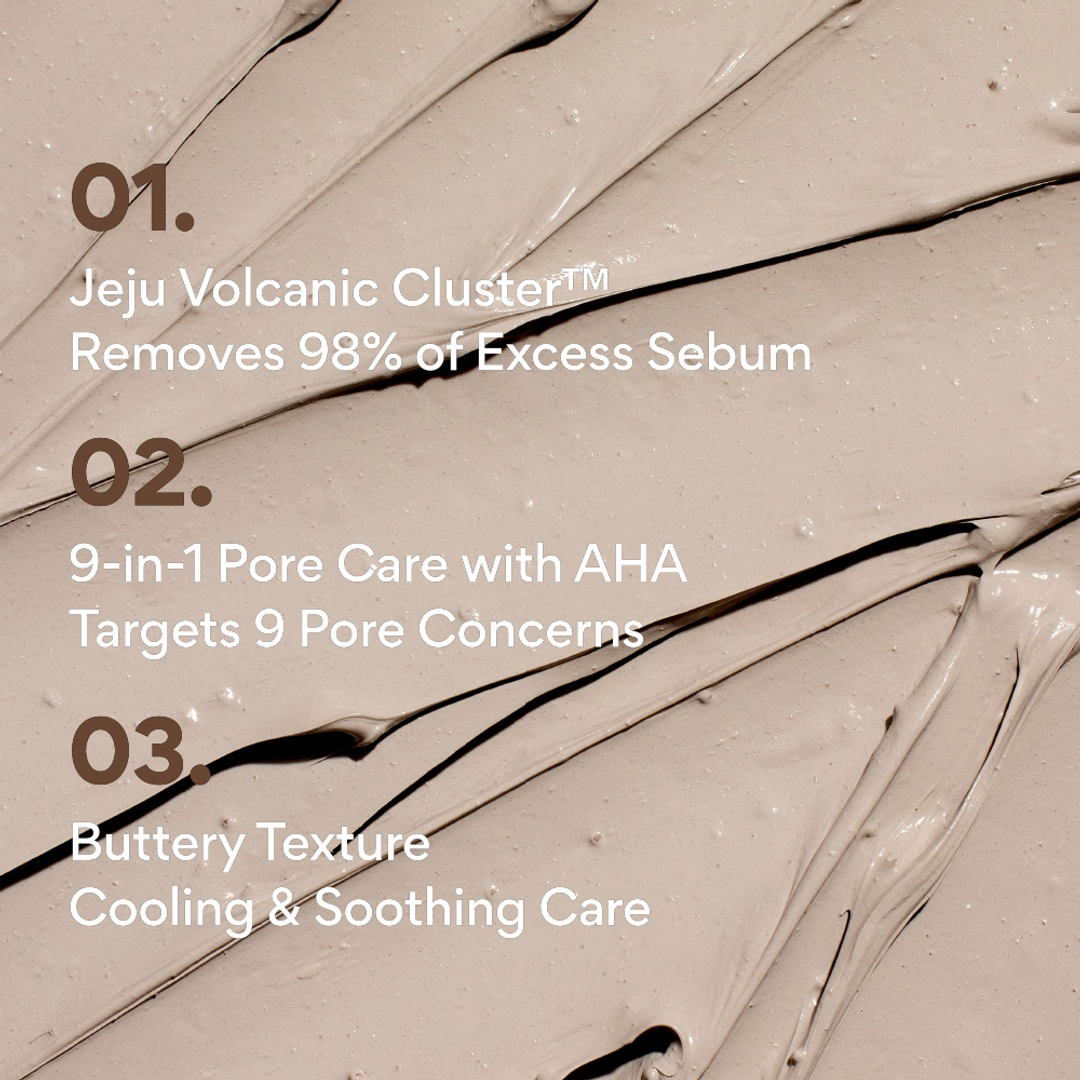 Innisfree Super Volcanic Pore Clay Mask 80g sebum removal clinical test result