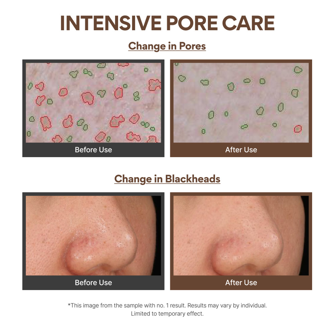 Innisfree Super Volcanic Pore Clay Mask how to use, applied on face, 1-2 times a week