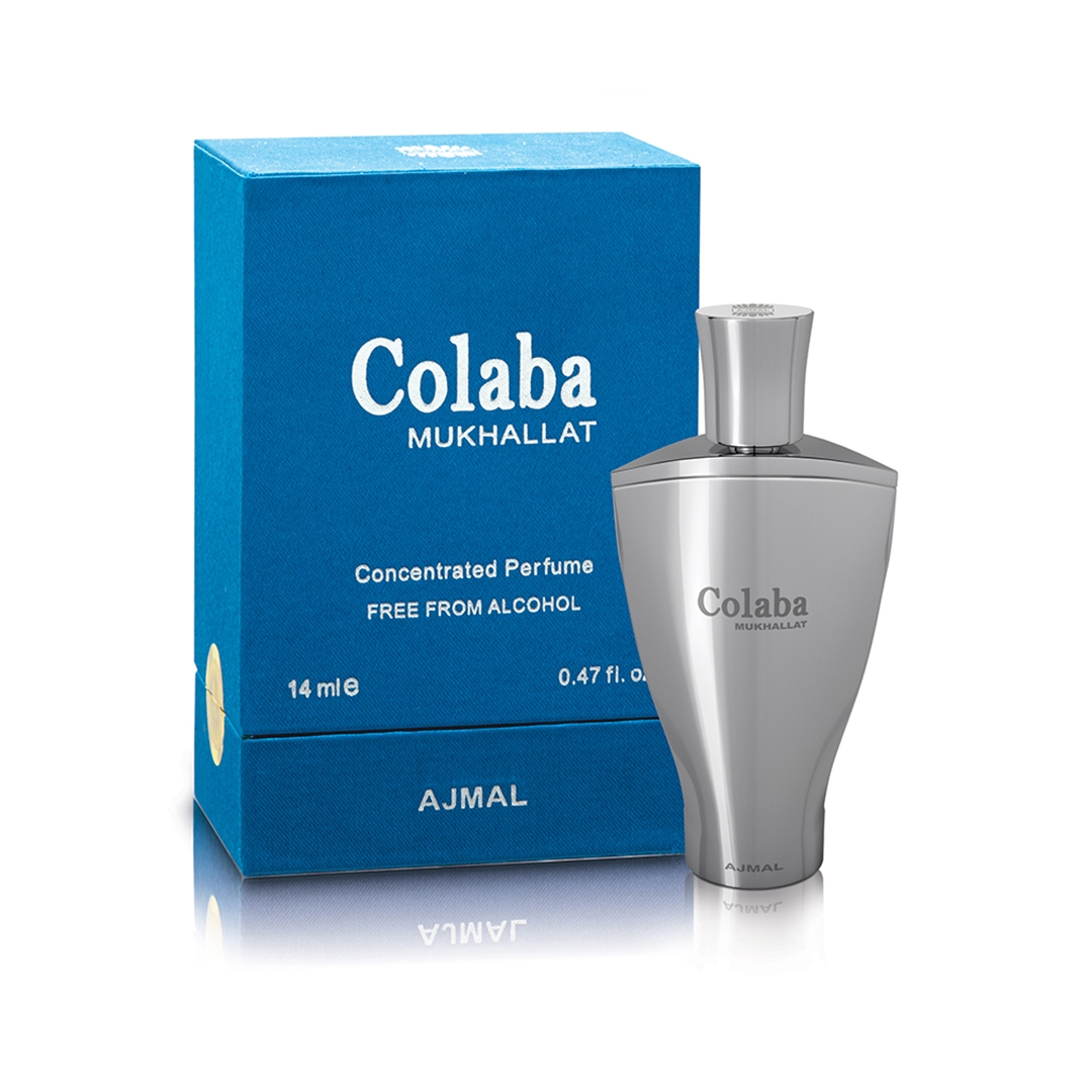 Ajmal Colaba Mukhallat Concentrated Oriental Perfume Free From Alcohol 14Ml For Unisex