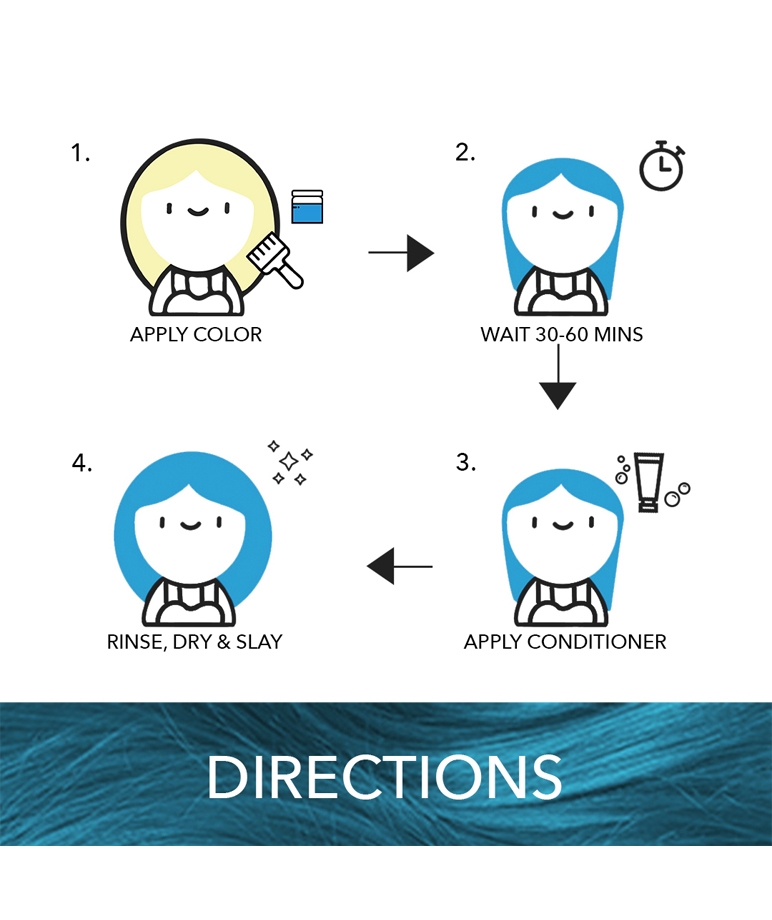 Paradyes Cyan Skies Hair Colour  - 120gm – image 3 of 6