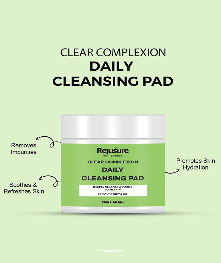 Rejusure Daily Cleansing Pad Deeply Cleanse -50 Pads – image 5 of 9