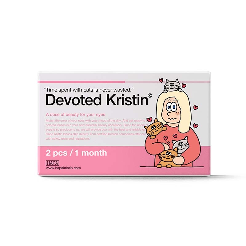 Hapakristin Devoted Kristin blue 2Pcs/ 1Month – image 1 of 2