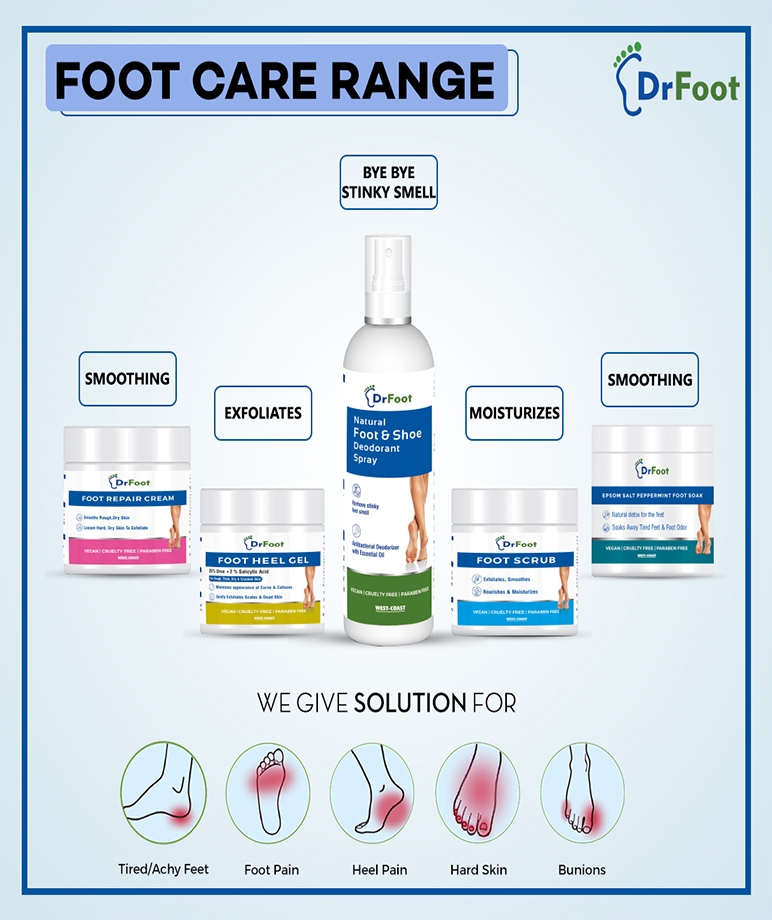 Dr Foot Natural Foot & Shoe Deodorant Spray – 100ml – image 3 of 7