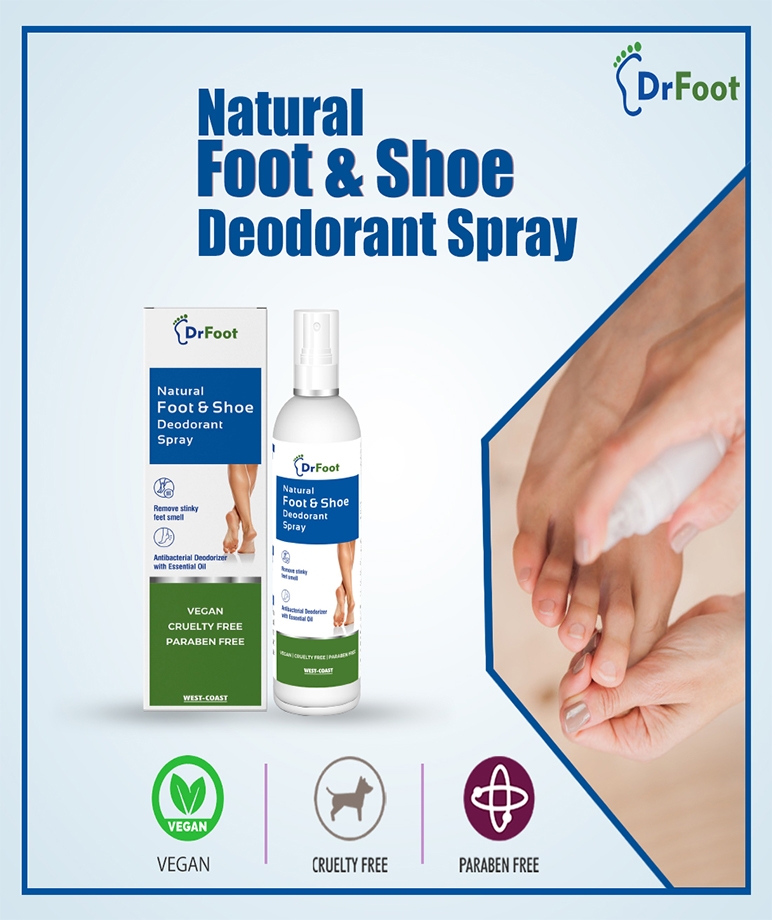 Dr Foot Natural Foot & Shoe Deodorant Spray – 100ml – image 7 of 7