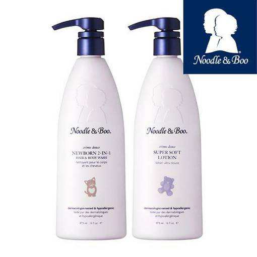 Duo Set (Newborn 2-In-1 Hair&Body Wash 473ml+Super Soft Lotion