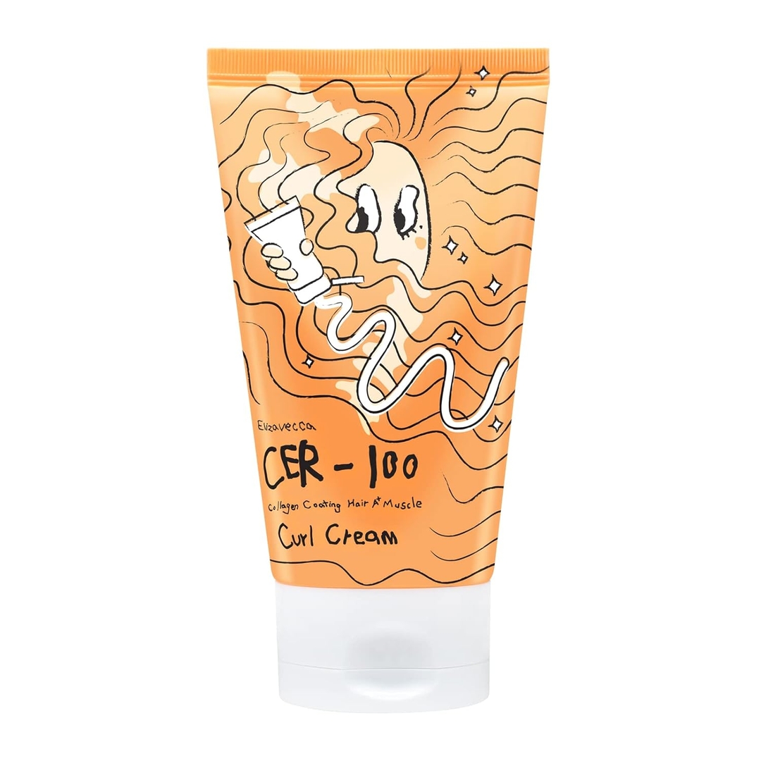 Elizavecca CER-100 collagen coating hair A+ muscle curl cream