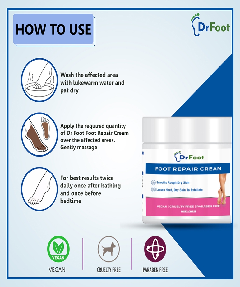 Dr Foot Foot Repair Cream- 100 gm – image 5 of 7