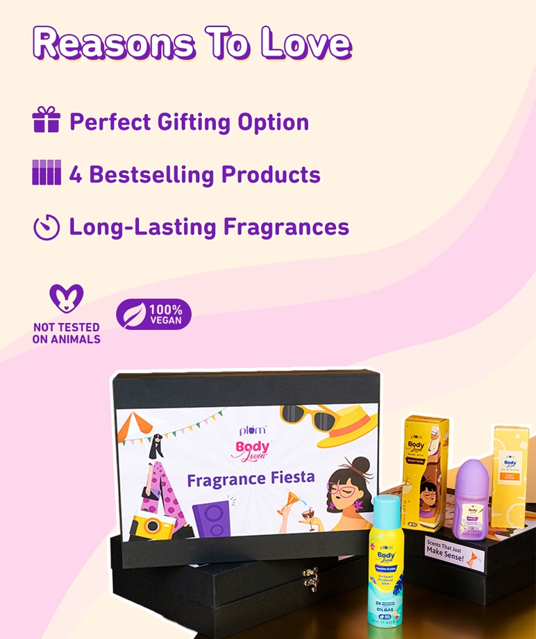 Plum BodyLovin' Fragrance Fiesta Gift Set | Ideal Gifting Choice | Bestselling Fragrances | 100% Vegan – image 5 of 10