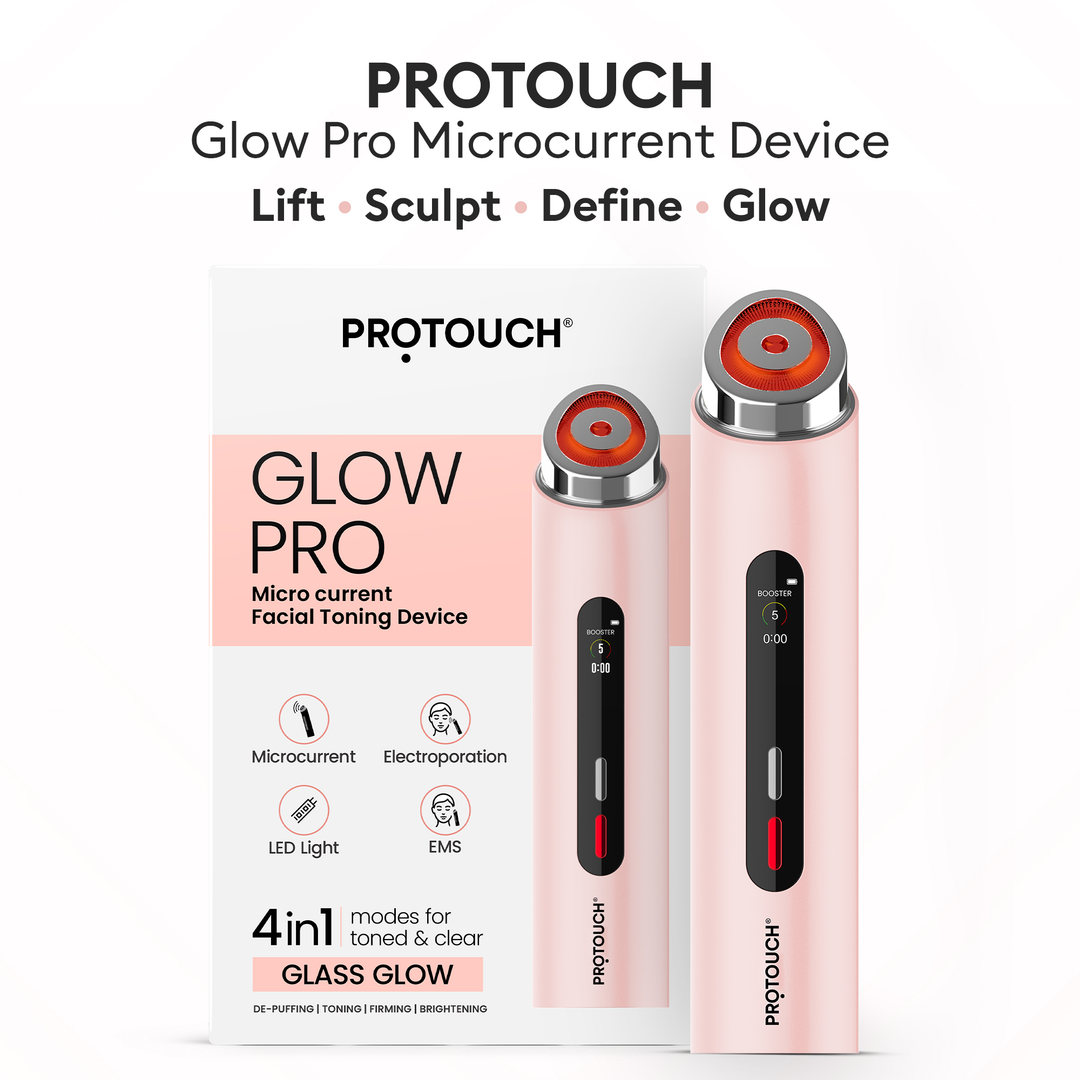 Protouch Glow Pro Microcurrent Facial Toning Device - BLUSH