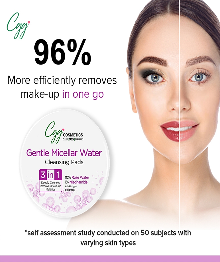 CGG Cosmetic Gentle Micellar Water Cleansing Pads - 100 Pads – image 4 of 8