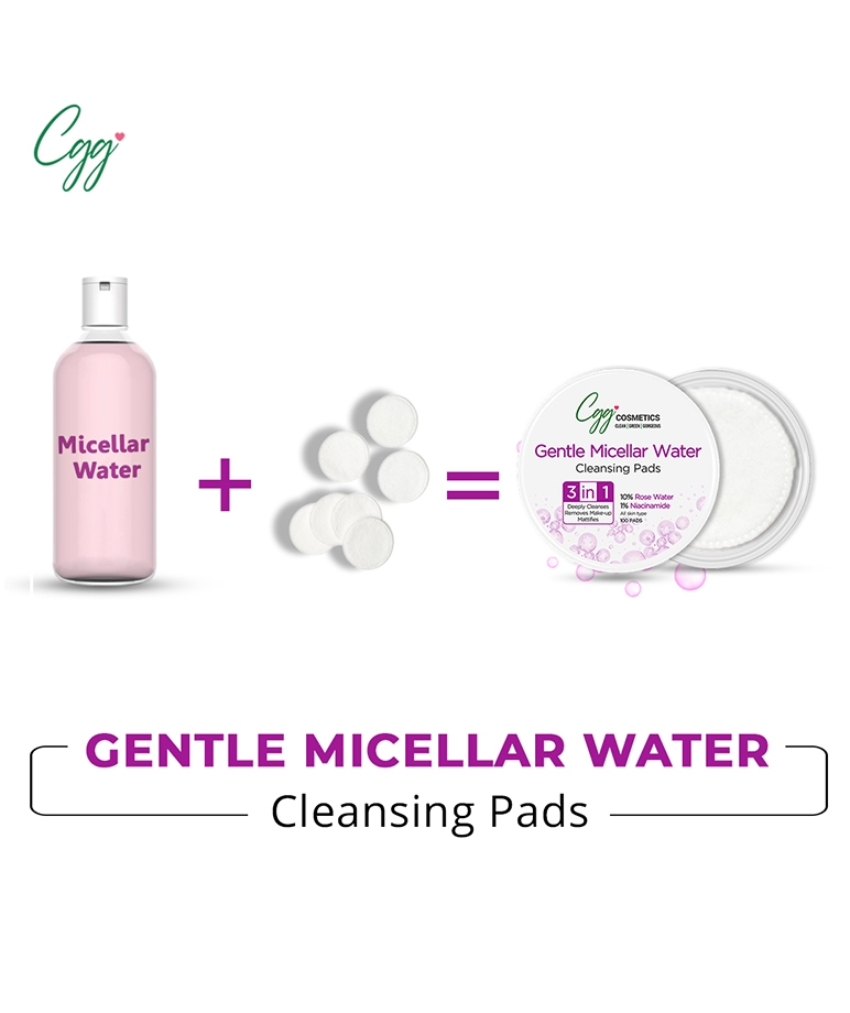 CGG Cosmetic Gentle Micellar Water Cleansing Pads - 100 Pads – image 7 of 8