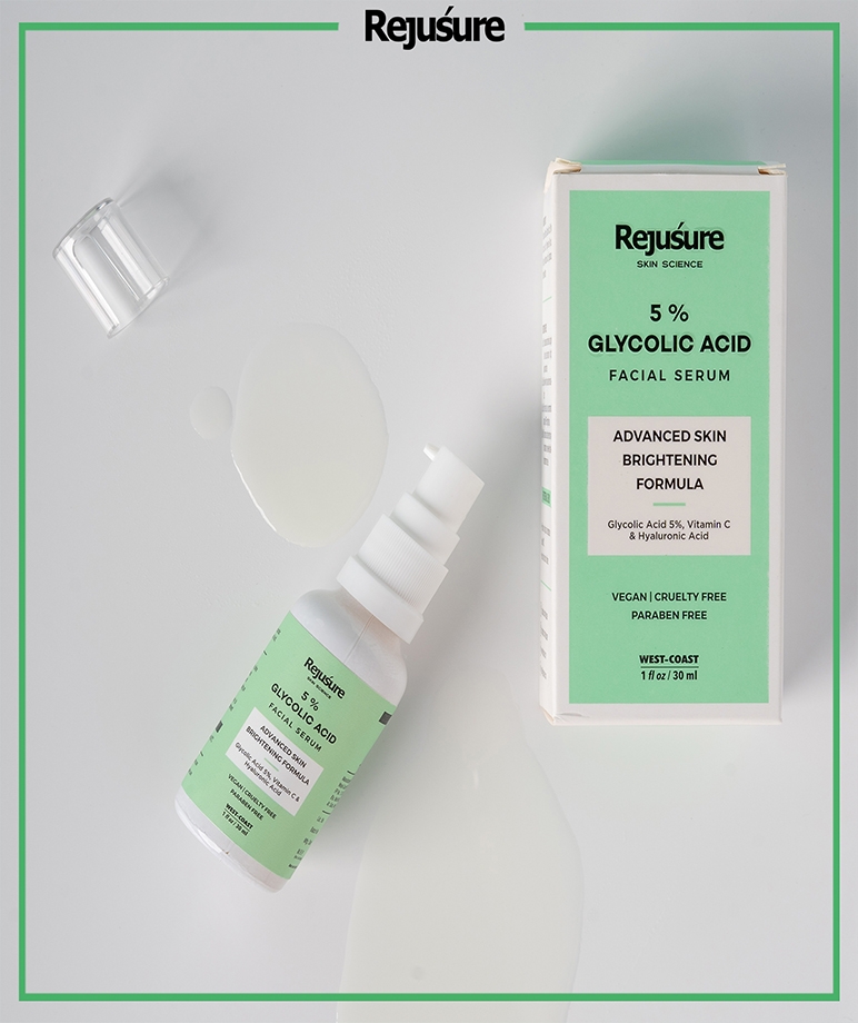Rejusure Glycolic Acid Advanced Skin Brightening Formula Face Serum – 30 ml – image 2 of 7