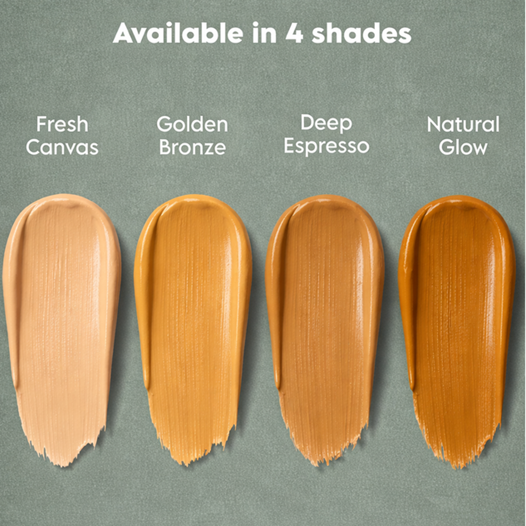 Hues For Him Liquid Foundation creamy texture, easy blending, customer reviews