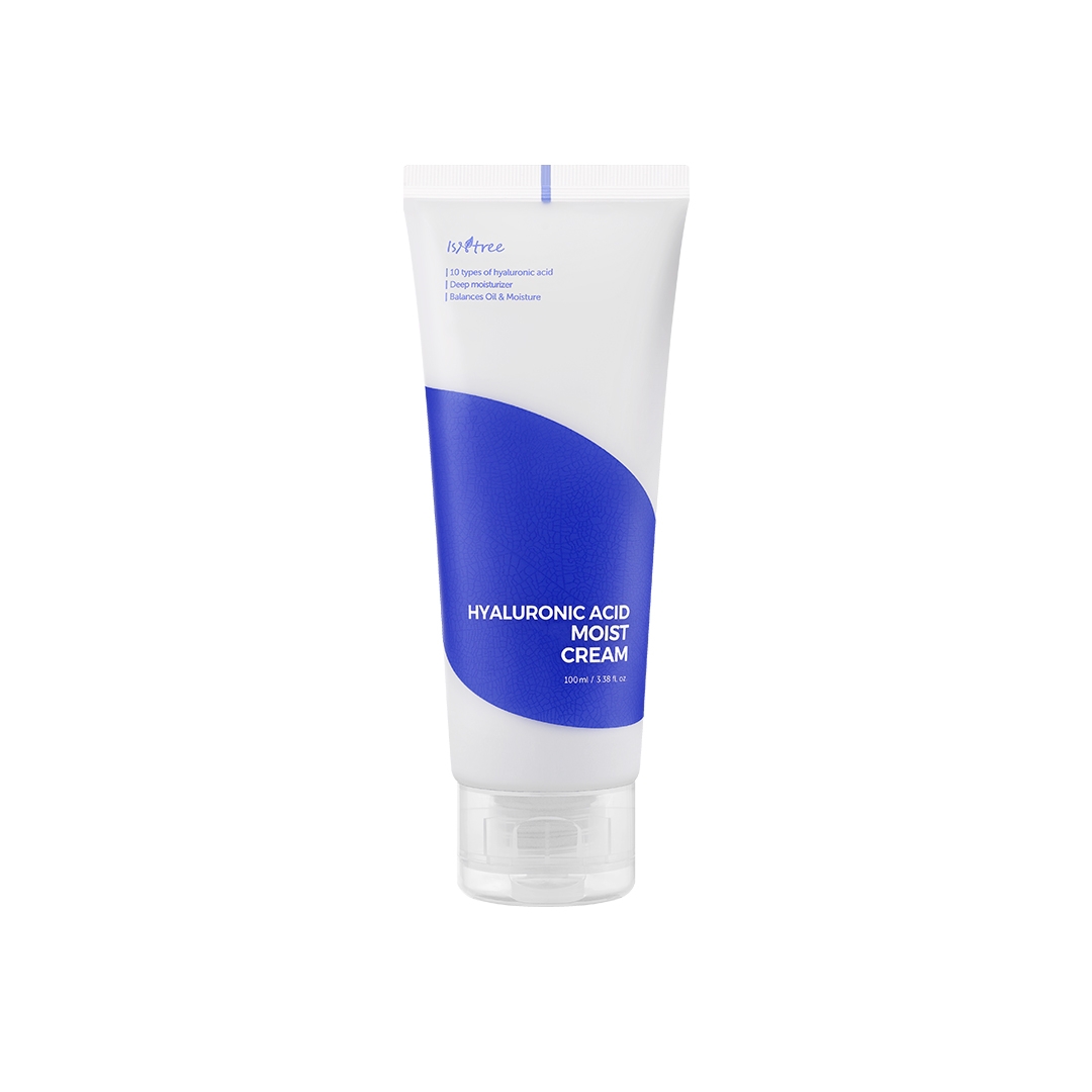 Isntree Hyaluronic Acid Moist Cream 100ml tube front view